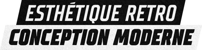Esthétique retro conception moderne