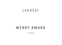 Lauréat – Best Game Design – Webby Award